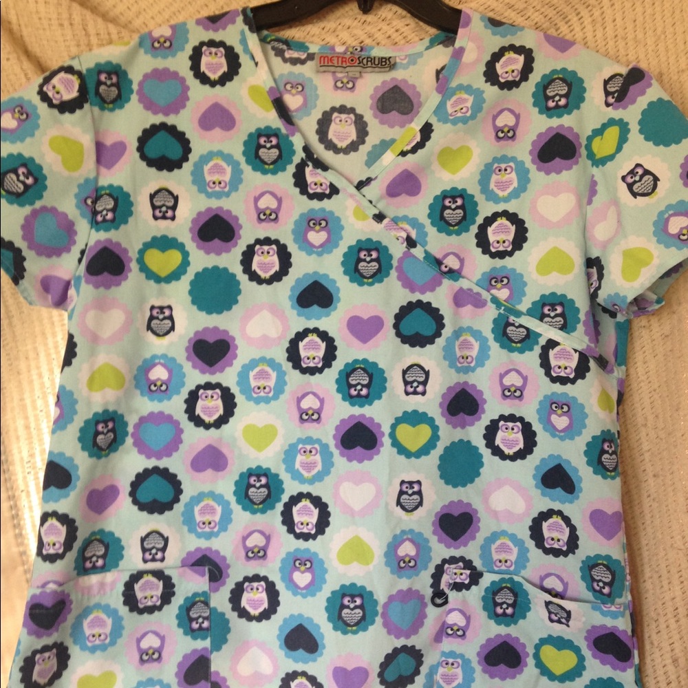Metro Scrubs Ladies Scrub Top